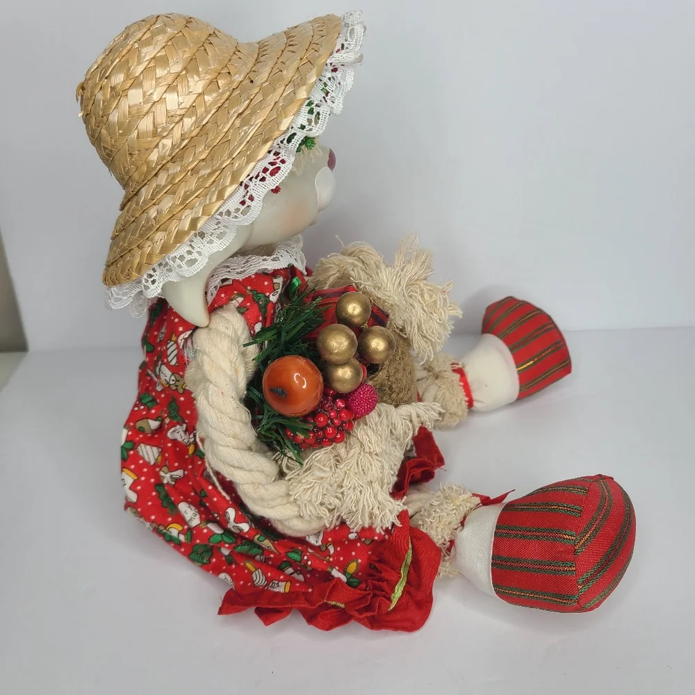 House of Lloyd Vintage Christmas Around‎ The World Flossie Porcelain Head Rabbit